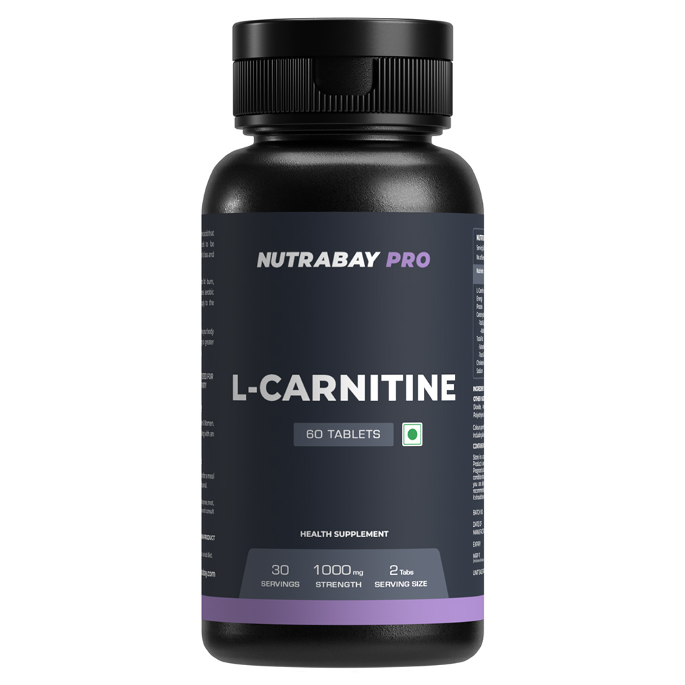 1 - Nutrabay Pro L-Carnitine,  60 tablet(s)  Unflavoured 