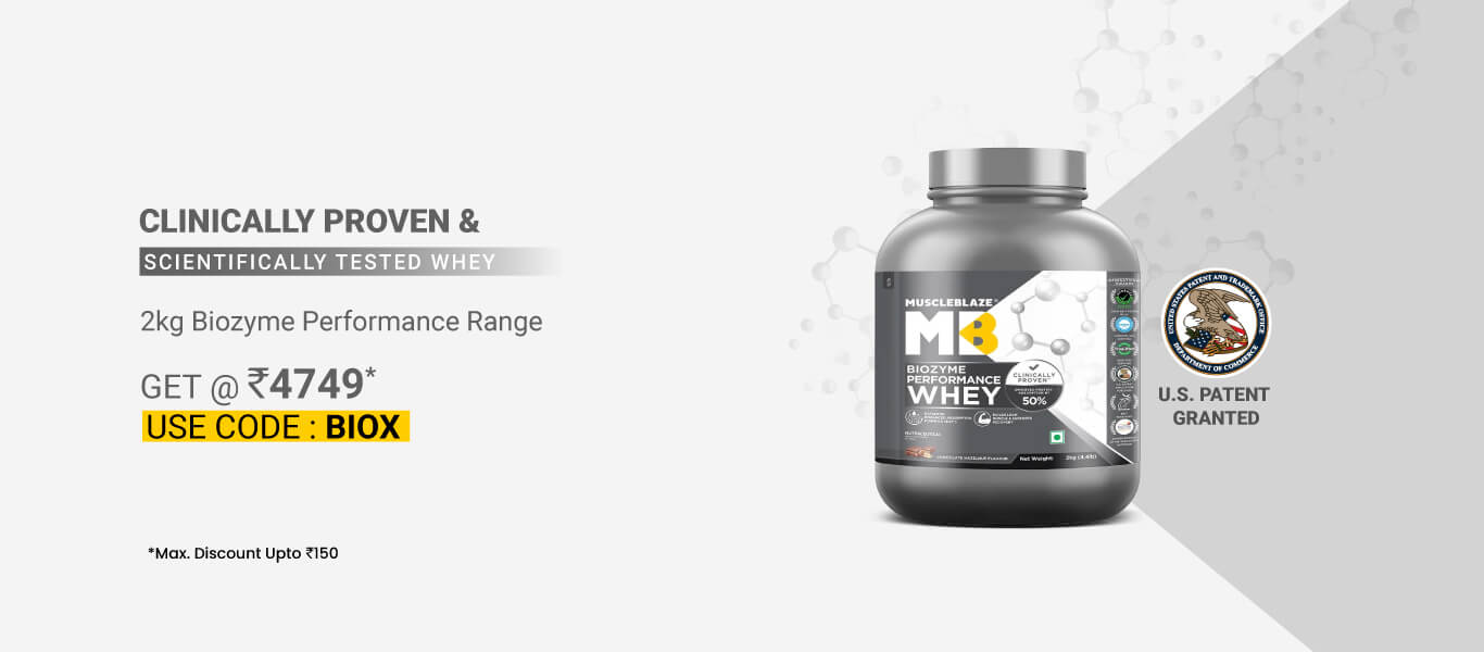 2kg Biozyme Perf Range @ 4749 using code BIOX