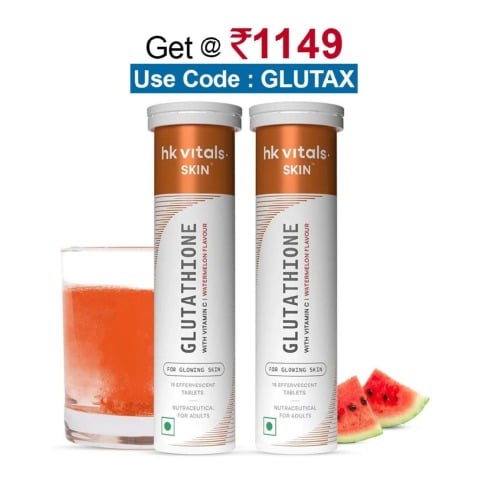 HealthKart HK Vitals Glutathione Effervescent,  Watermelon  30 tablet(s)