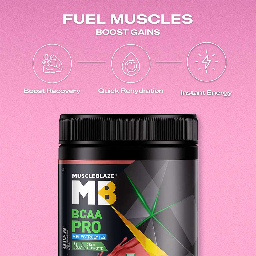 4 - MuscleBlaze BCAA Pro,  0.53 lb  30 Servings  Litchi