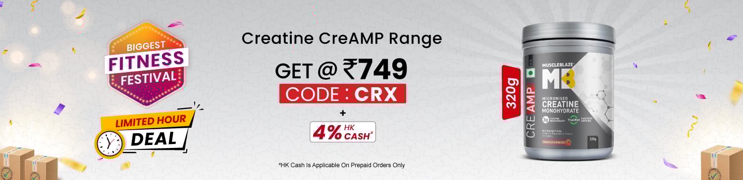 250g CreAMP and Above Range | Flat 100 | CRX