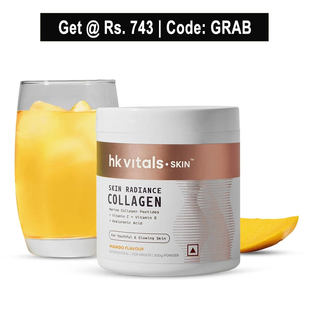 HK Vitals Skin Radiance Collagen,  Marine Collagen  200 g  Mango 