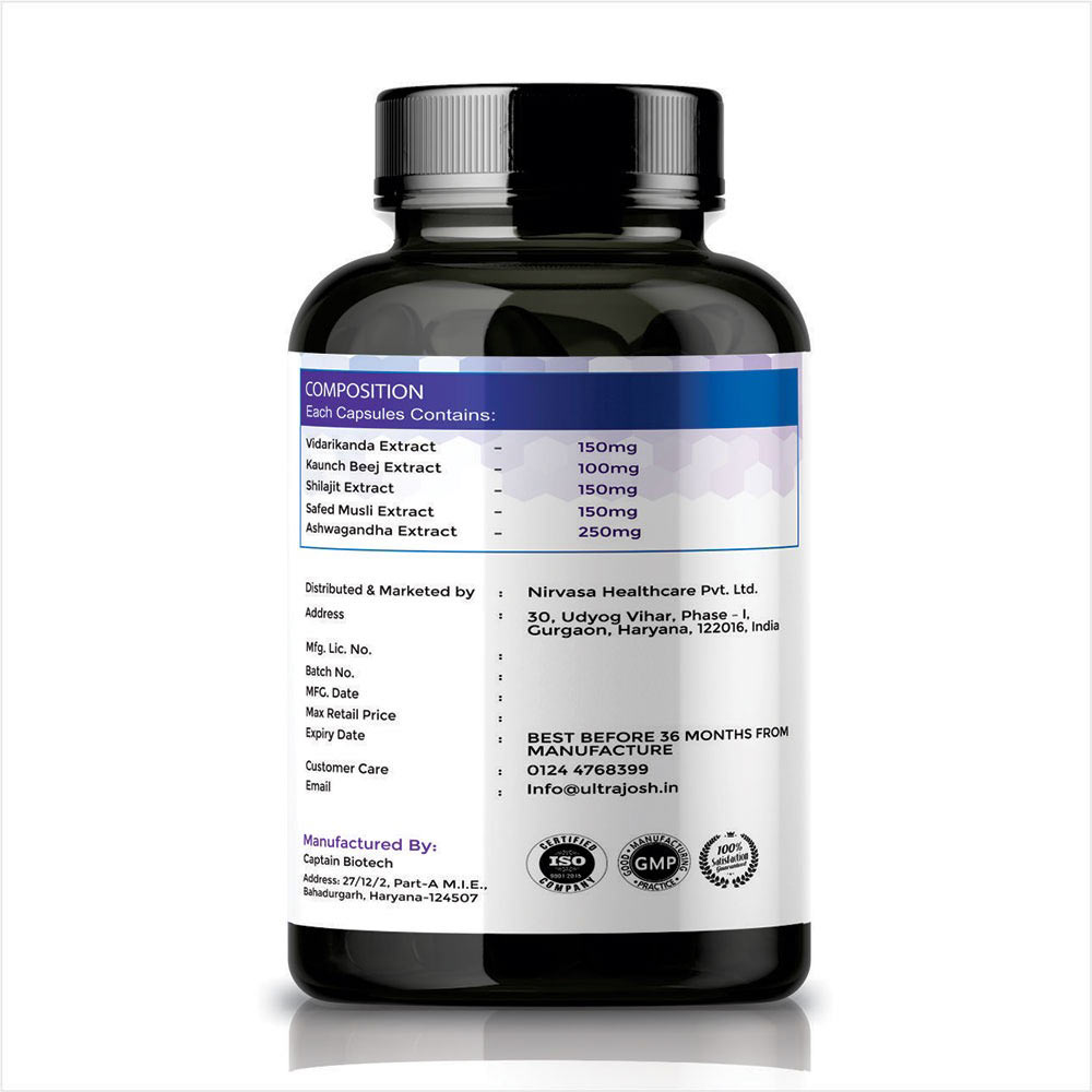 2 - NutraFirst Testo Booster for Men (Ultra Josh),  30 tablet(s)  Unflavoured 