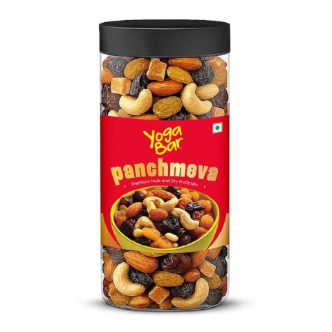 1 - Yogabar Dry Fruits Mix Panchmeva,  400 g  Natural 