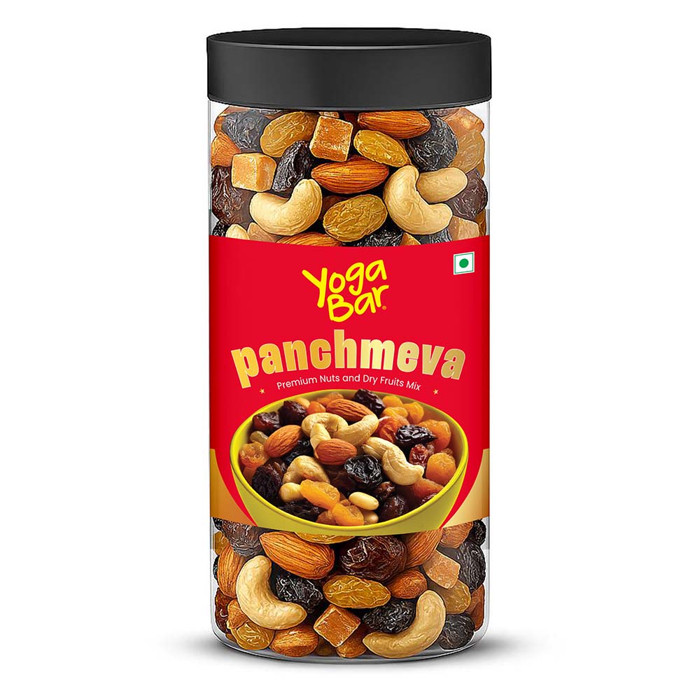 1 - Yogabar Dry Fruits Mix Panchmeva,  400 g  Natural 