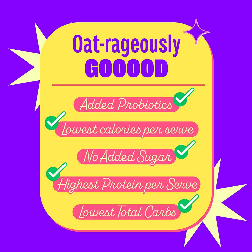 3 - Yogabar 26g High Protein Oats,  1 kg  Banana Creme 