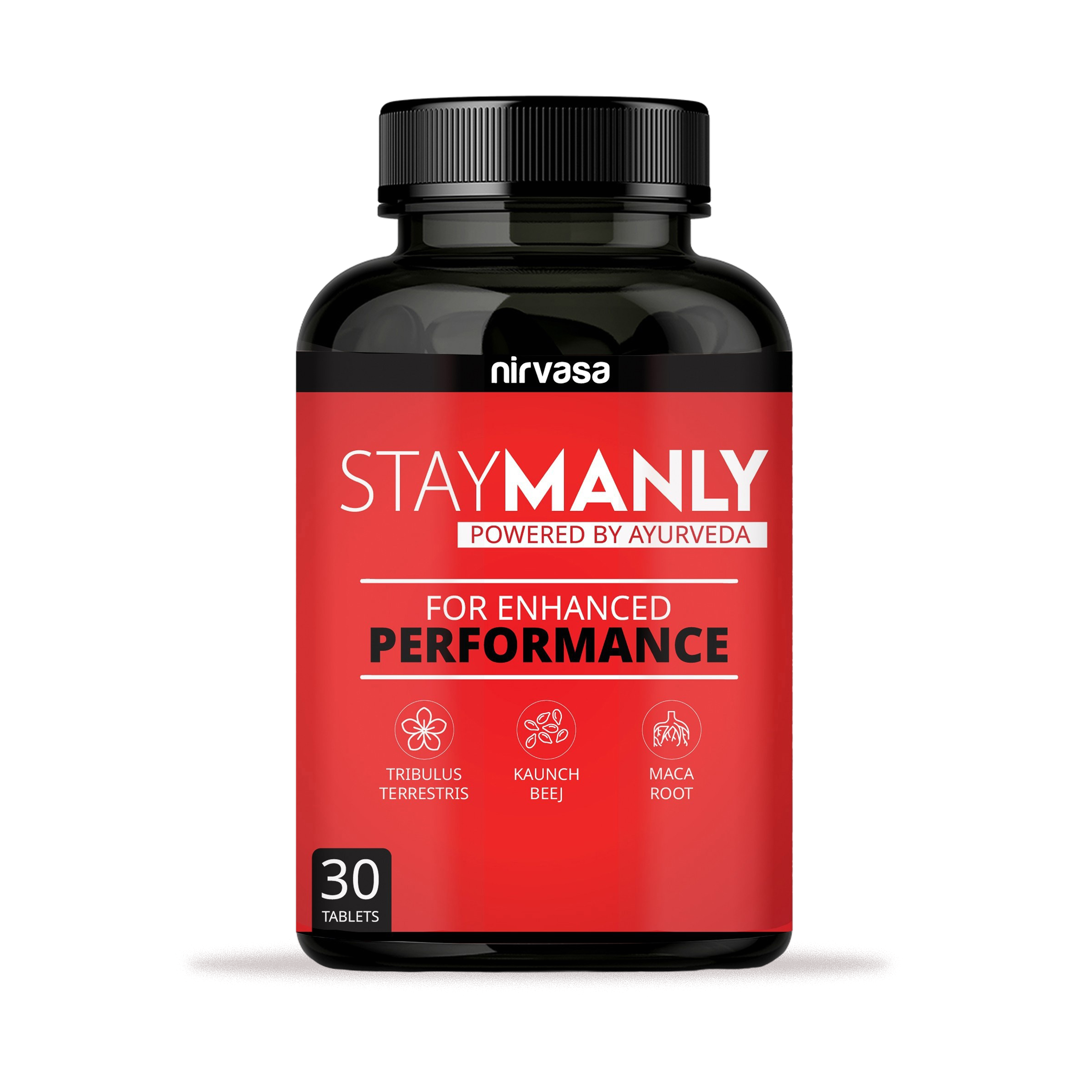 1 - Nirvasa StayManly,  30 tablet(s)  Unflavoured 