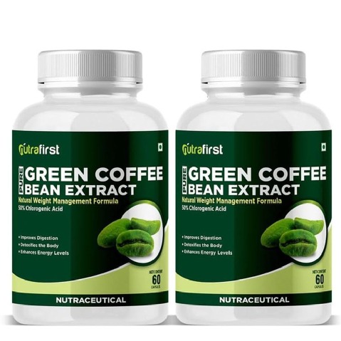 1 - NutraFirst Pure Green Coffee Bean Extract,  120 capsules 