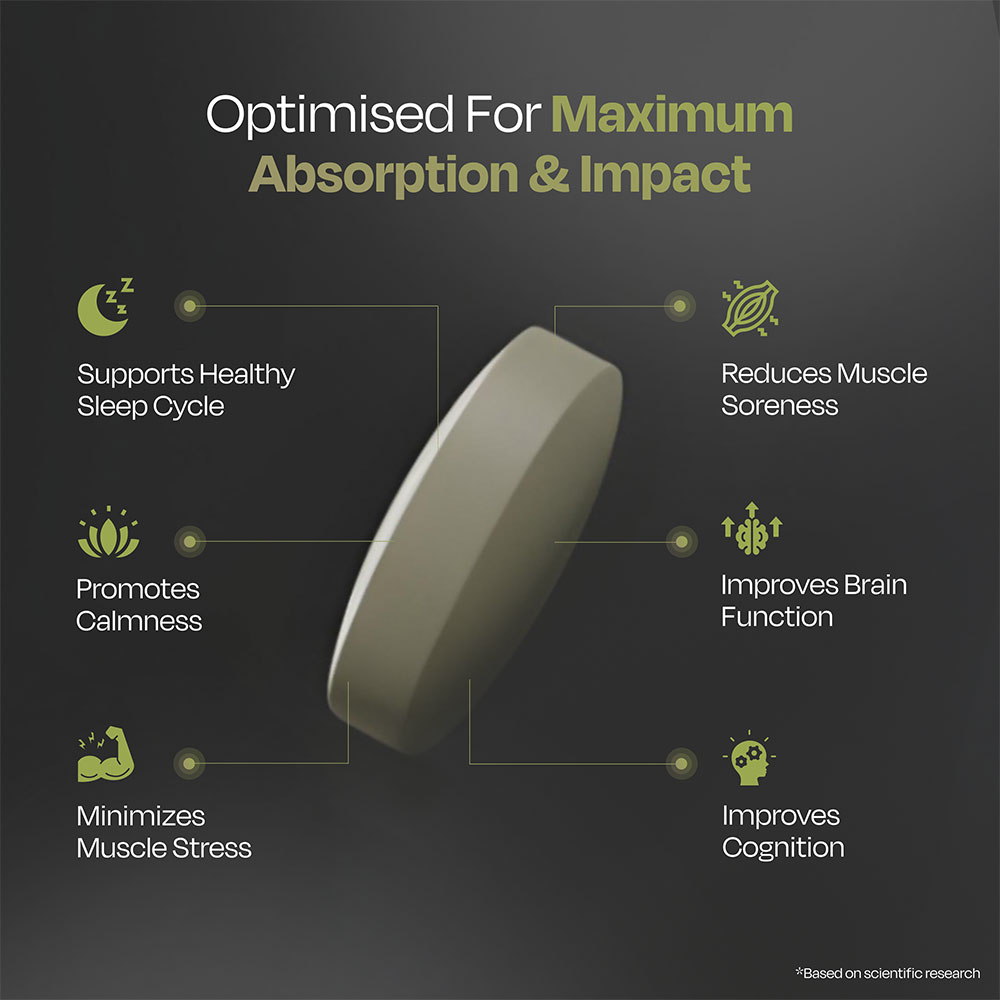 4 - Nutrabay Magnesium Glycinate 2000mg,  Unflavoured  60 tablet(s) 