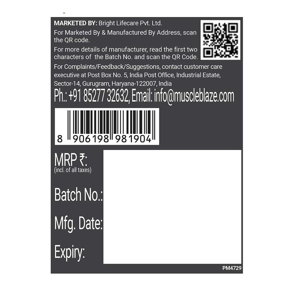 2 - MuscleBlaze Biozyme Gold 100% Whey,  8.8 lb  Double Rich Chocolate