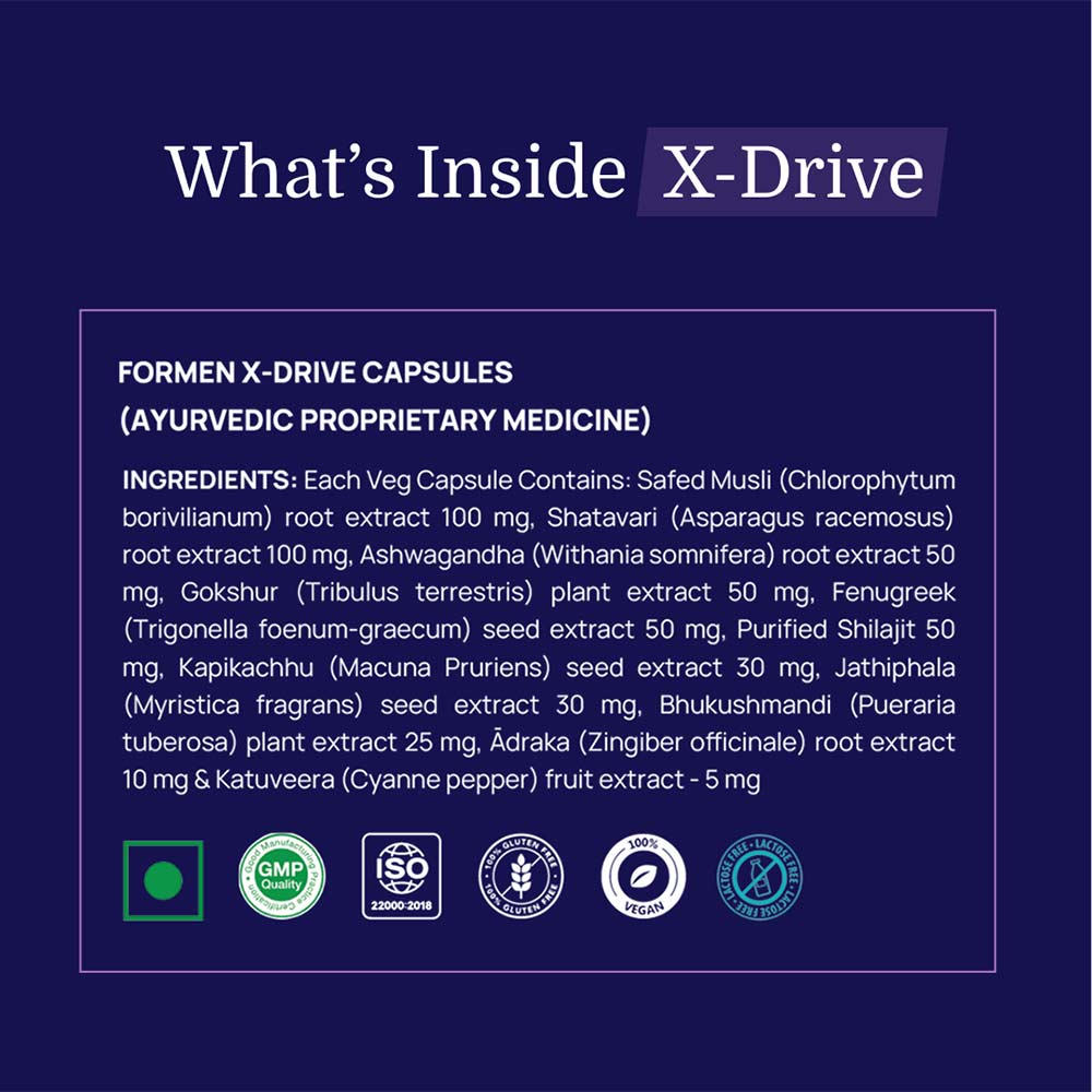 4 - ForMen X-Drive,  30 capsules 