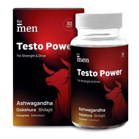 1 - ForMen Testo Power for Strength & Drive,  30 tablet(s)  Unflavoured 