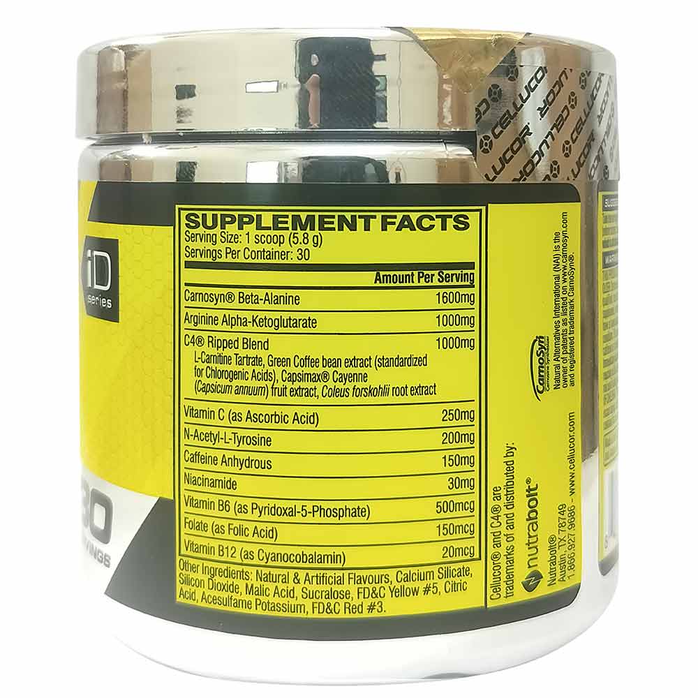 2 - Cellucor C4 Ripped,  0.396 lb  Tropical Punch 