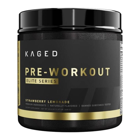 1 - Kaged Muscle Elite Series Pre-Workout,  1.47 lb  Strawberry Lemonade 