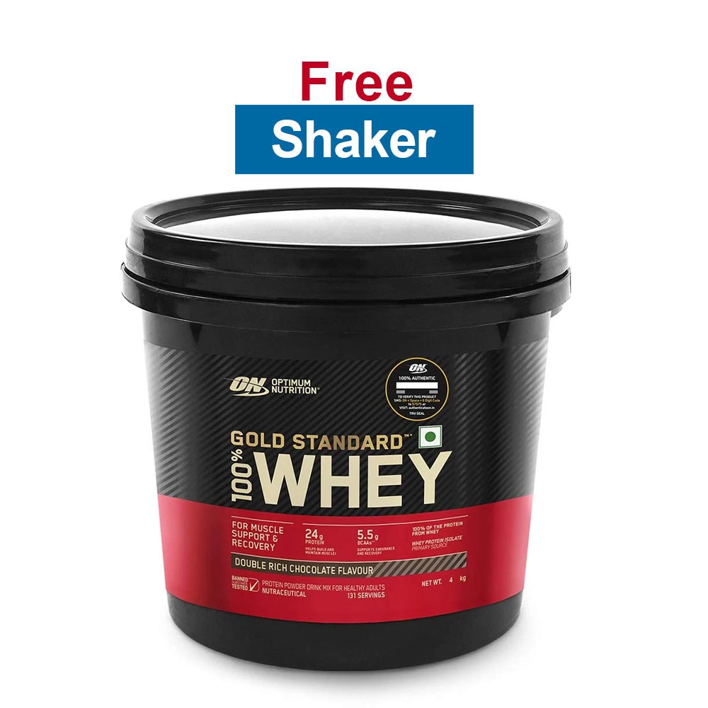 ON (Optimum Nutrition) Gold Standard 100% Whey Protein,  8.8 lb  Double Rich Chocolate 