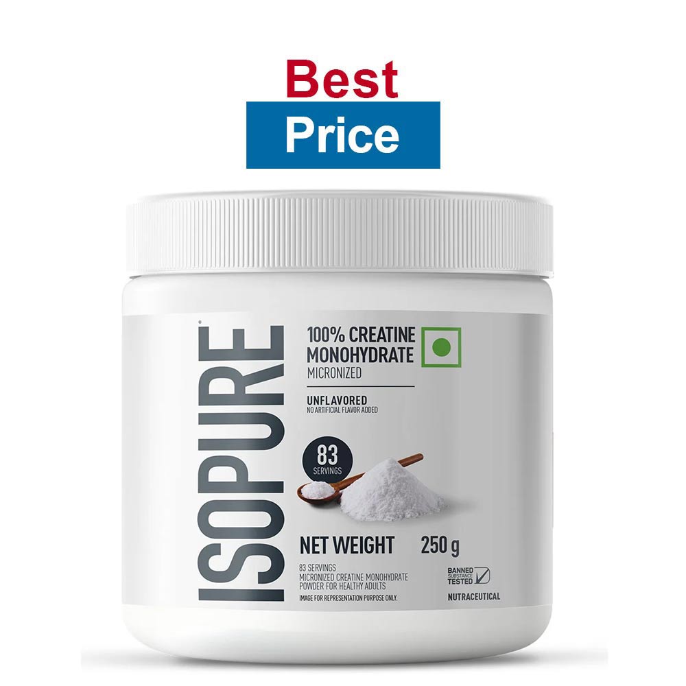Isopure 100% Creatine Monohydrate,  Unflavoured  0.55 lb 