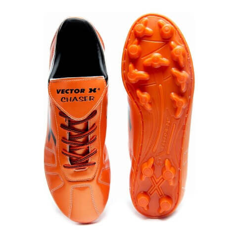 Vector X Chaser Football Shoes,  Orange  10 