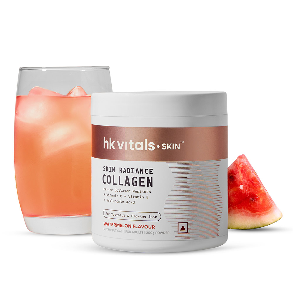 1 - HealthKart HK Vitals Skin Radiance Collagen,  200 g  Watermelon 