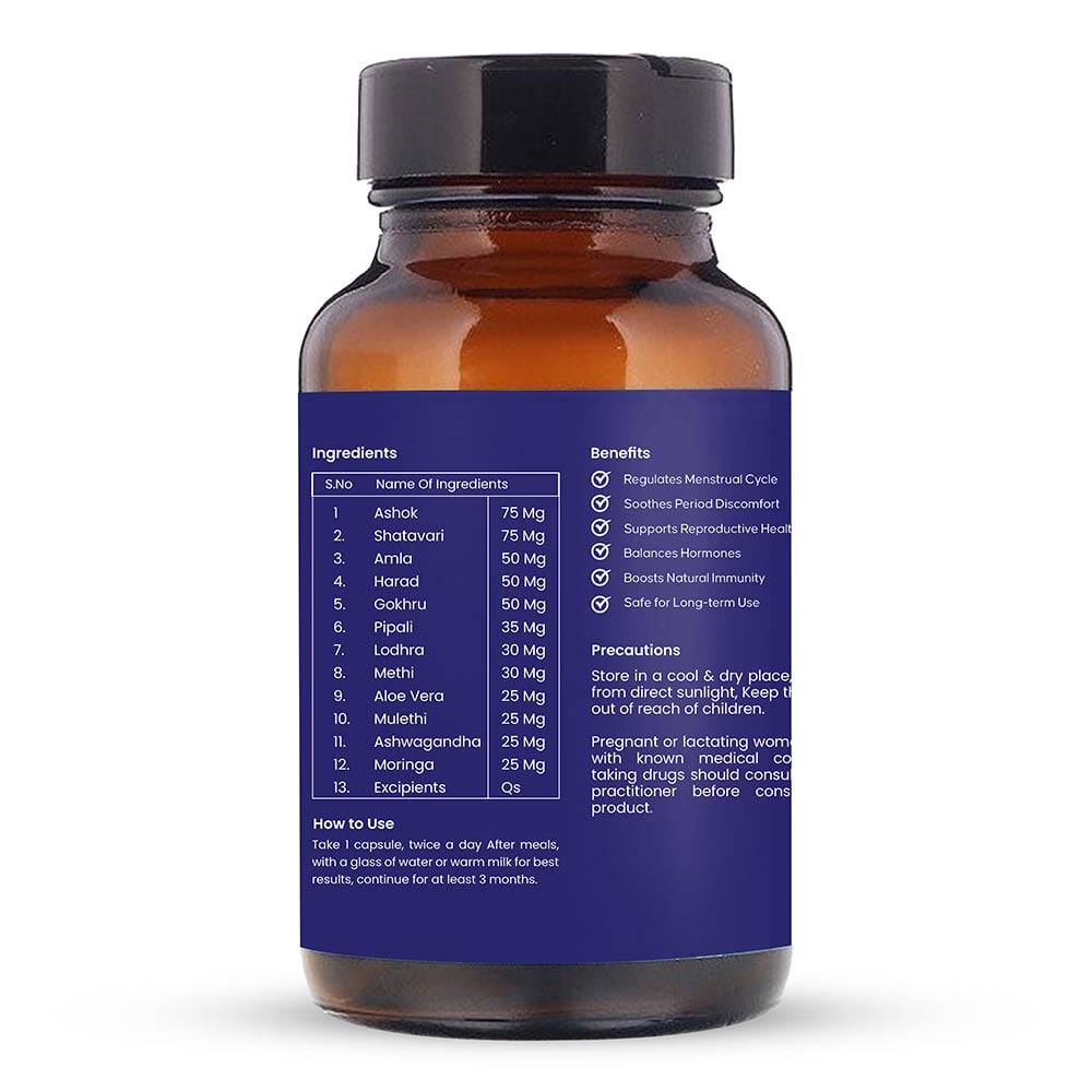 2 - WOMENSES Irregular Period,  60 capsules  Unflavoured 