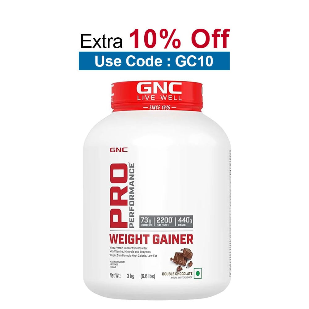 GNC Pro Performance Weight Gainer,  6.6 lb  Double Chocolate 