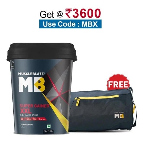 MuscleBlaze Super Gainer XXL,  11 lb  Chocolate 