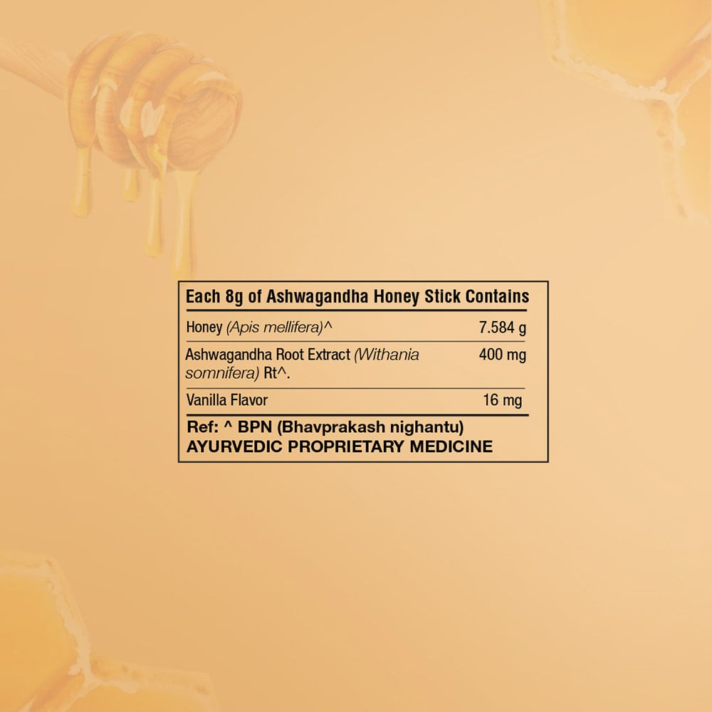 9 - GNC Pro Performance Ashwagandha Honey Stick,  10 sachets/pack 