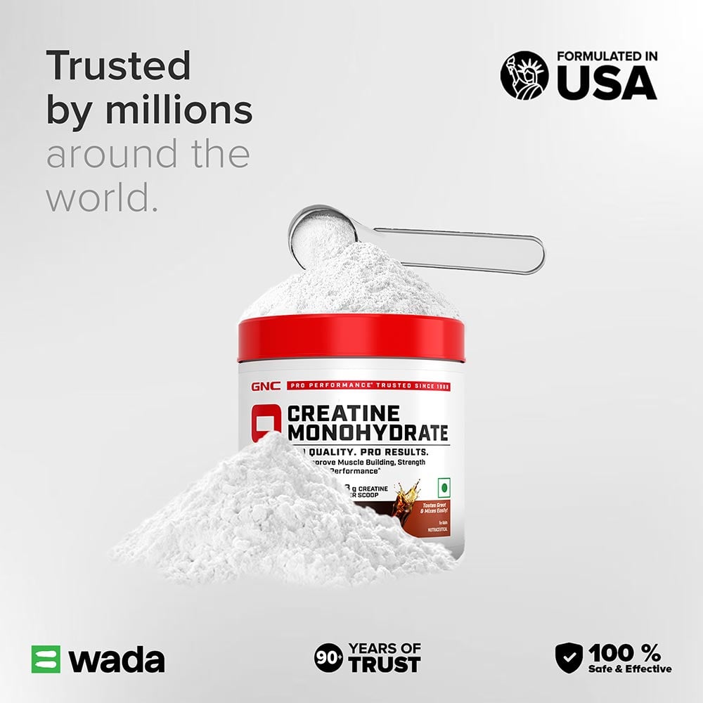 7 - GNC Pro Performance Pure Micronized Creatine Monohydrate,  Cola  0.22 lb 