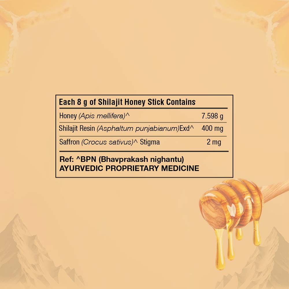 8 - GNC Pro Performance Shilajit Honey Stick,  10 sachets/pack 