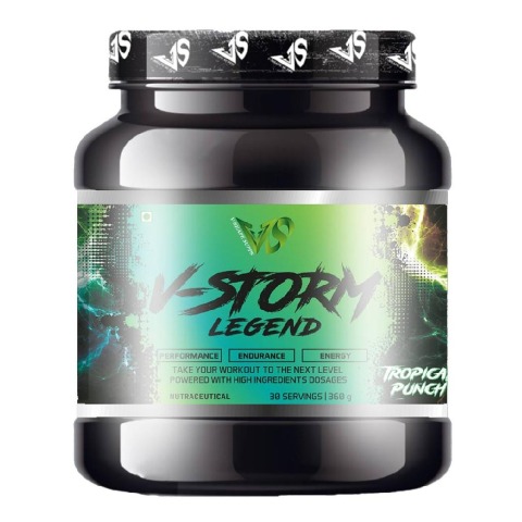 1 - V-SHAPE SUPPS V-Storm Legend Pre-Workout, 0.79 g Tropical Punch