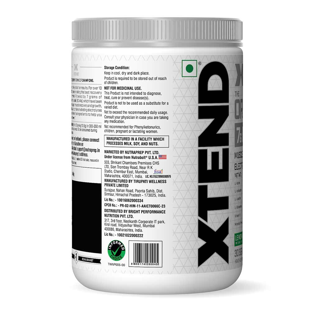 2 - Scivation Original BCAA,  0.89 lb  30 Servings  Lemon-Lime Squeeze 