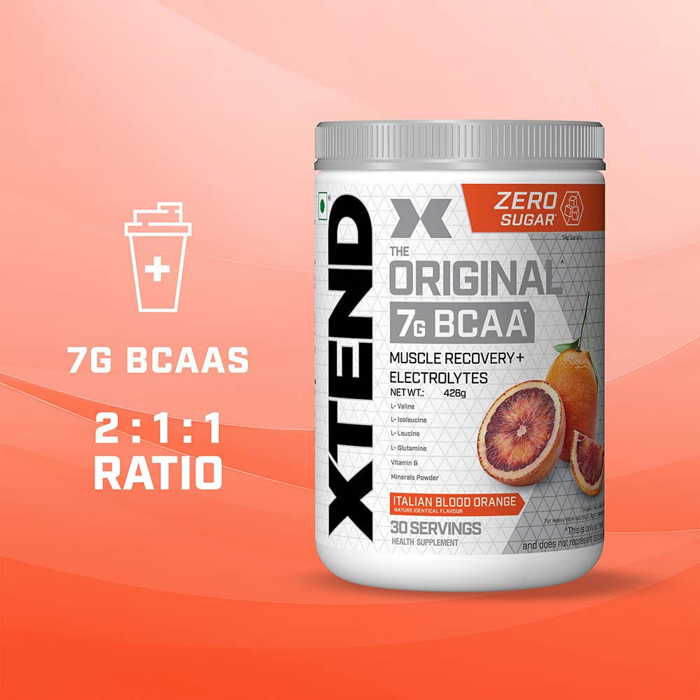 12 - Scivation Original BCAA, 0.94 lb 30 Servings Italian Blood Orange