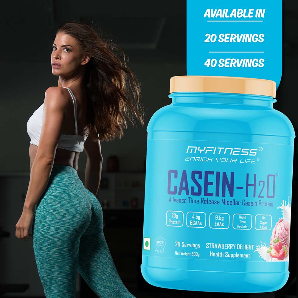 2 - Myfitness Casein-H2O,  1.1 lb  Double Rich Chocolate 