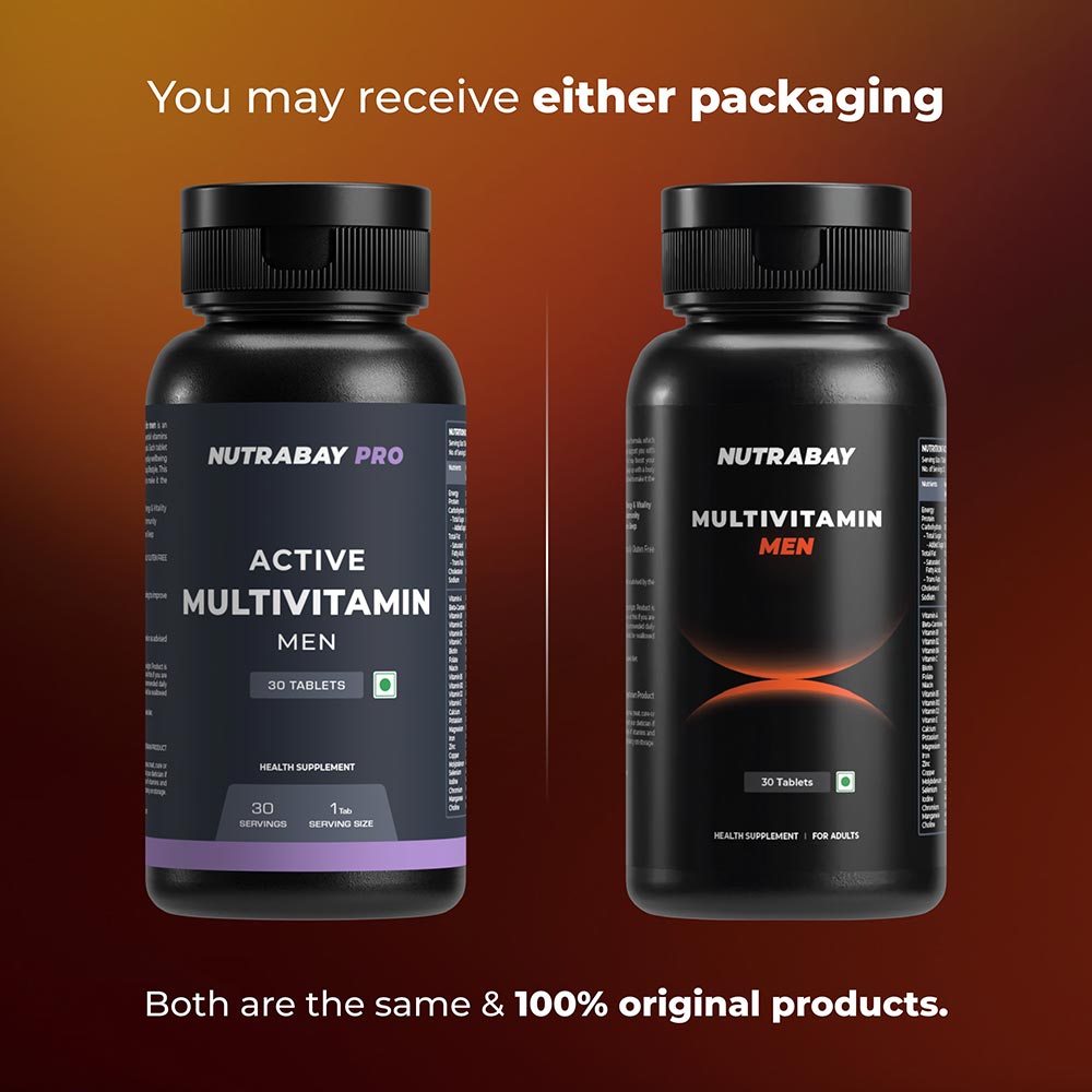 2 - Nutrabay Pro Active Multivitamin Men,  30 tablet(s)  Unflavoured 