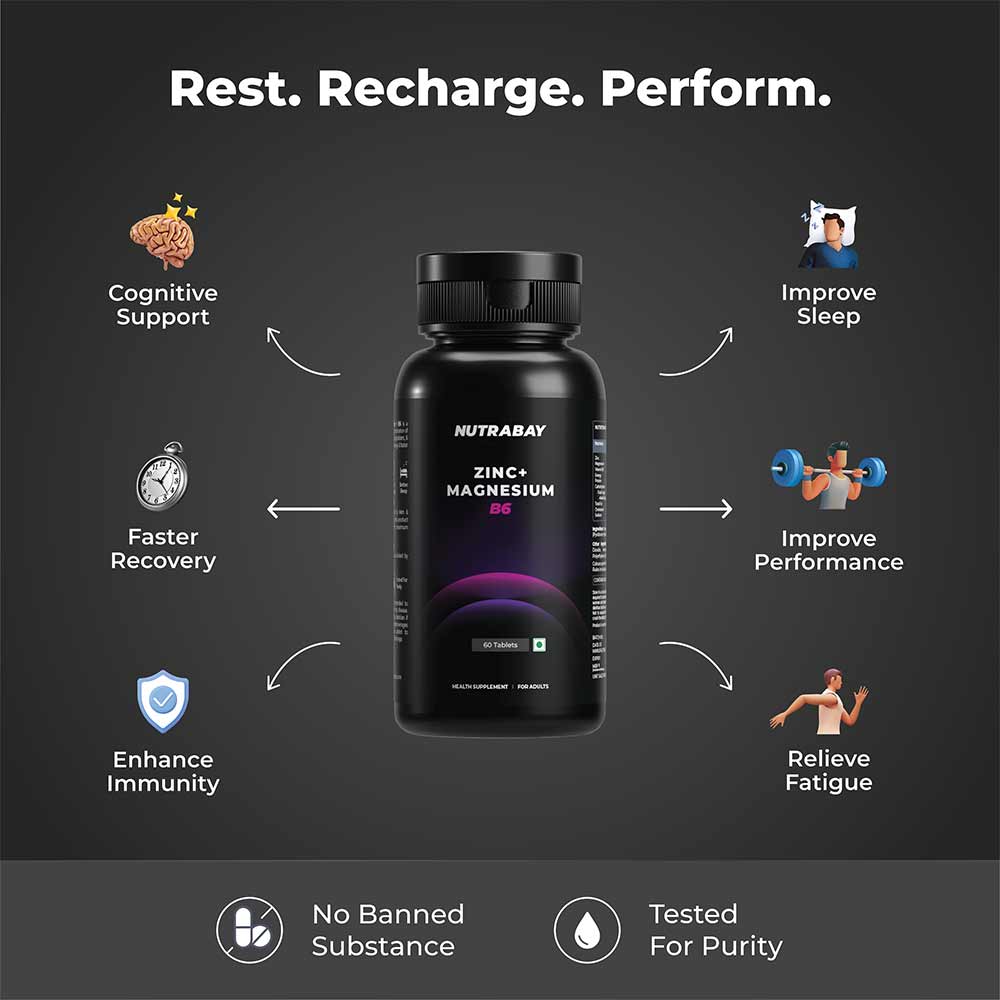 3 - Nutrabay Pro Zinc Magnesium B6,  60 tablet(s) 