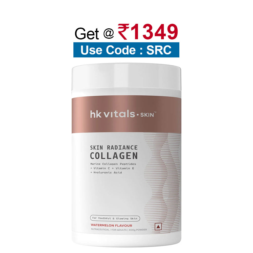 HealthKart HK Vitals Skin Radiance Collagen,  400 g  Watermelon 
