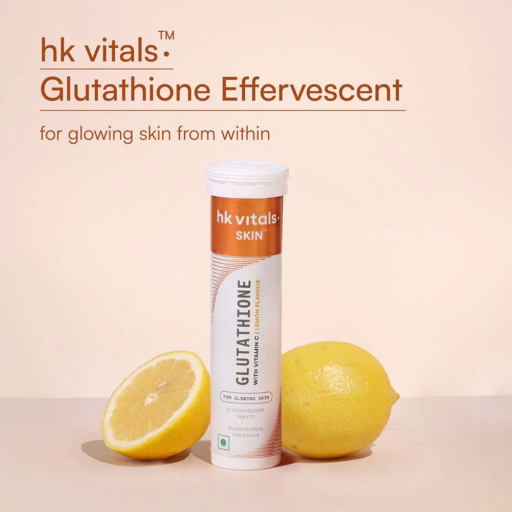 8 - HealthKart HK Vitals Glutathione Effervescent,  Lemon  30 tablet(s)