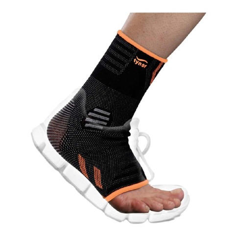 1 - Tynor Ankle Support Air Pro,  Black/Orange  XL 