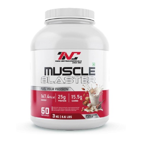 1 - Tara Nutraceuticals Muscle Blaster,  6.6 lb  Badam Kesar 