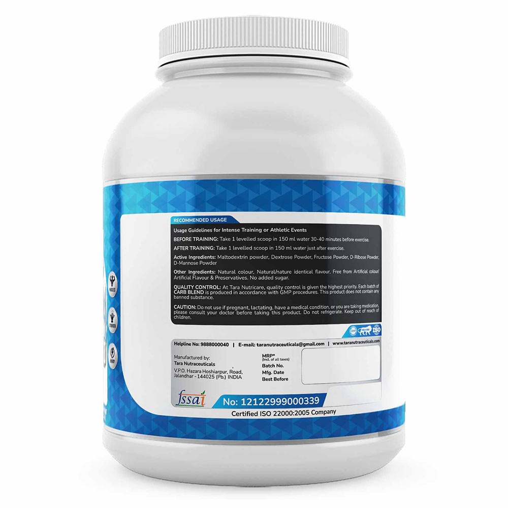 3 - Tara Nutraceuticals Carb Blend,  6.6 lb  Chocolate 