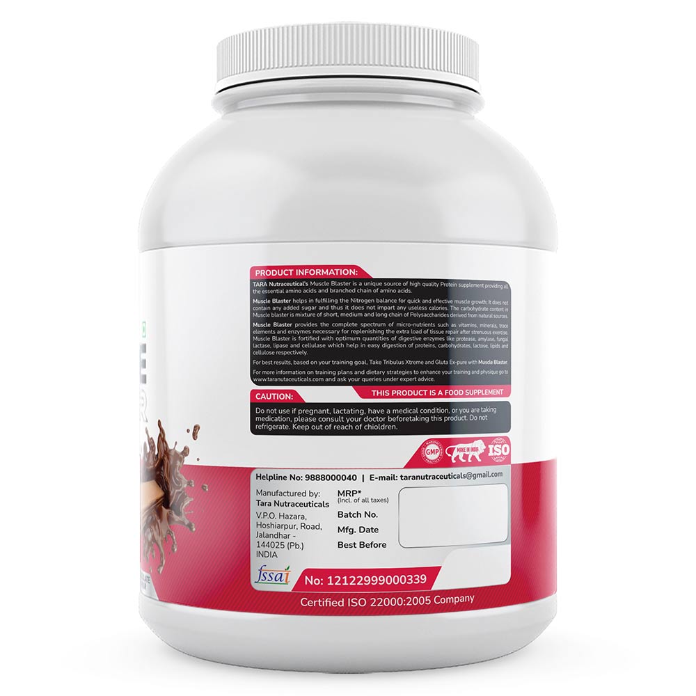 3 - Tara Nutraceuticals Muscle Blaster,  6.6 lb  Chocolate 