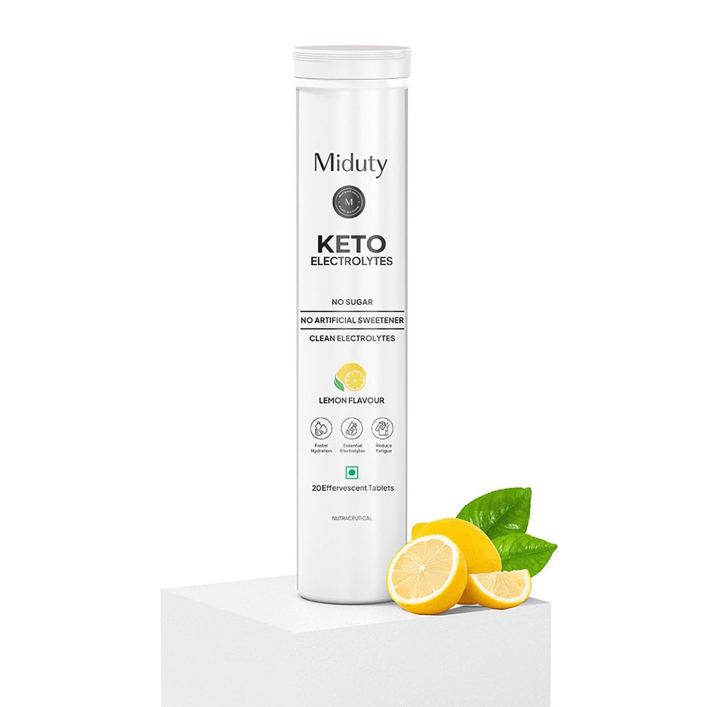 1 - Miduty Keto Electrolytes,  20 tablet(s)  Lemon 