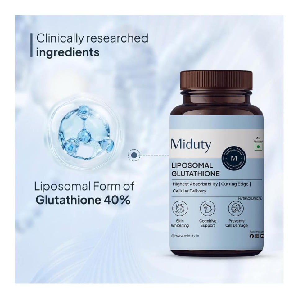 miduty liposomal glutathione Liposomal Glutathione Organic main image 1