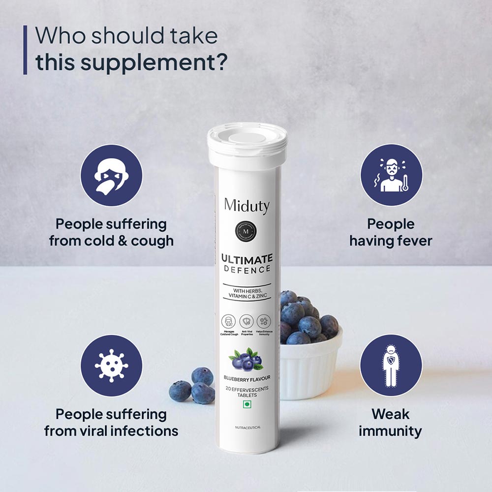 2 - Miduty Ultimate Defence Blueberry Flavour,  20 tablet(s) 