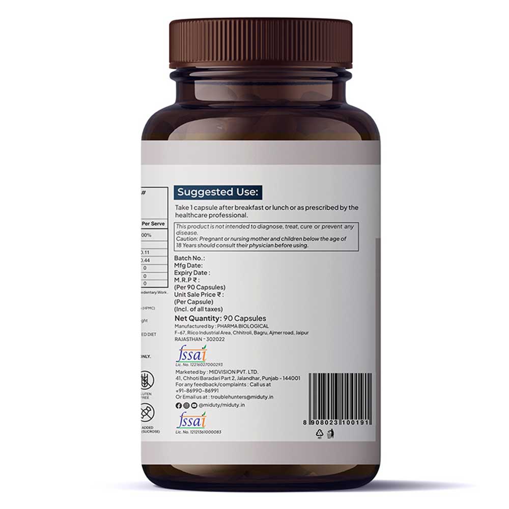 8 - Miduty Liposomal Vitamin C,  90 capsules  Unflavoured 