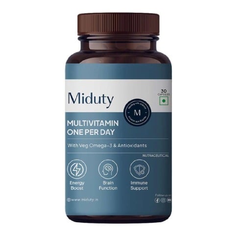 9 - Miduty Multivitamin One Per Day,  30 capsules  Unflavoured 