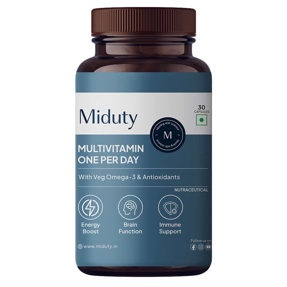 9 - Miduty Multivitamin One Per Day,  30 capsules  Unflavoured 
