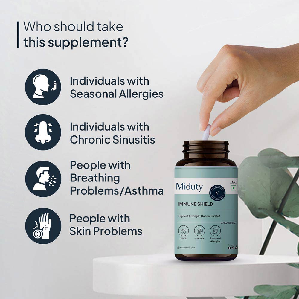 3 - Miduty Immune Shield,  60 capsules 