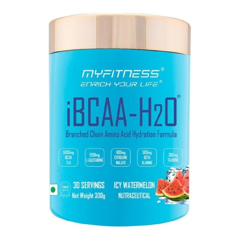 1 - Myfitness iBCAA-H2O,  0.66 lb  30 Servings  Icy Watermelon 