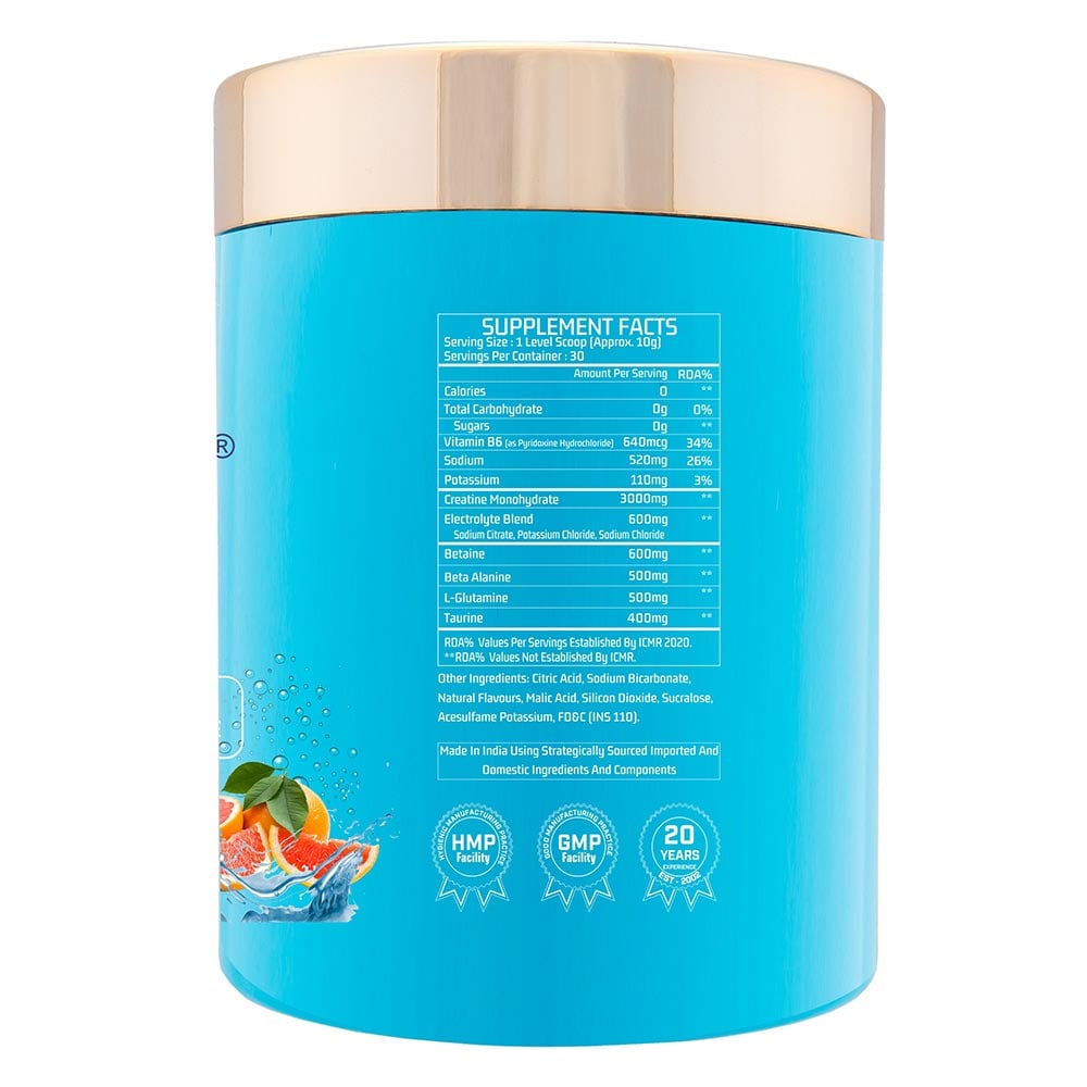 2 - Myfitness CREA-H2O,  Fizzy Grapefruit  0.66 lb 
