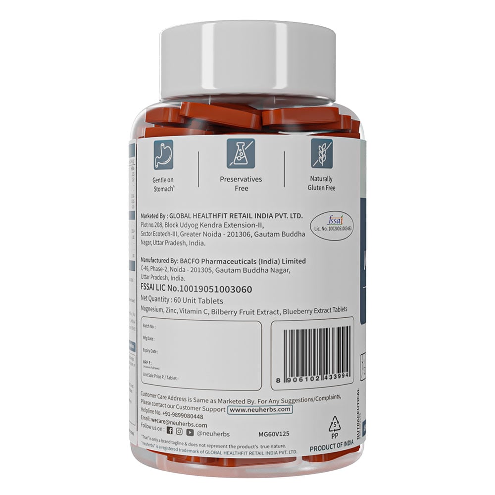 5 - Neuherbs True Magnesium,  Unflavoured  60 tablet(s) 